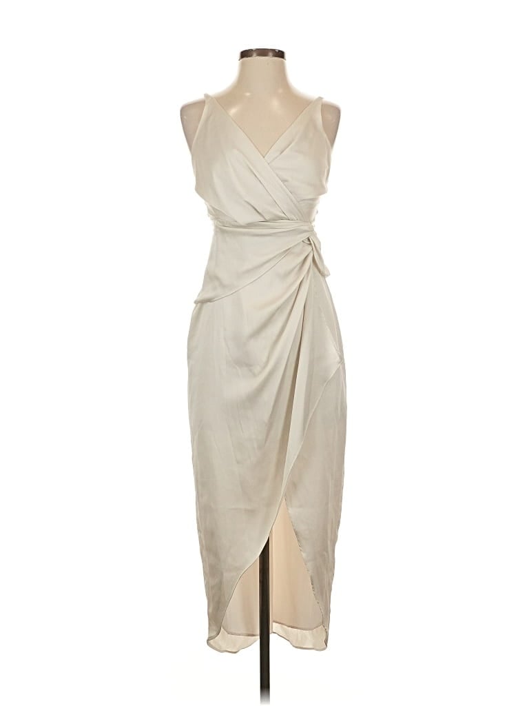 Pre-owned Express Cocktail Dress In White