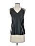 Theory Gray Sleeveless Blouse Size S - photo 1