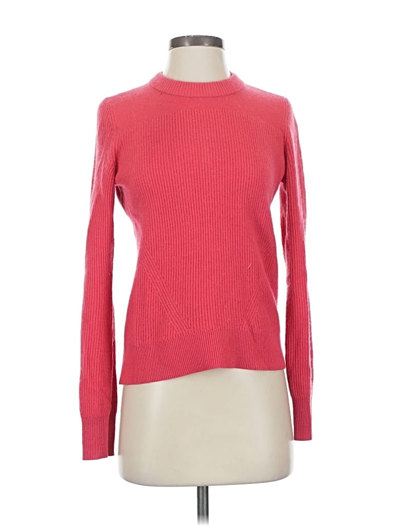 Pre-owned Rag & Bone Cashmere Pullover Sweater In Pink