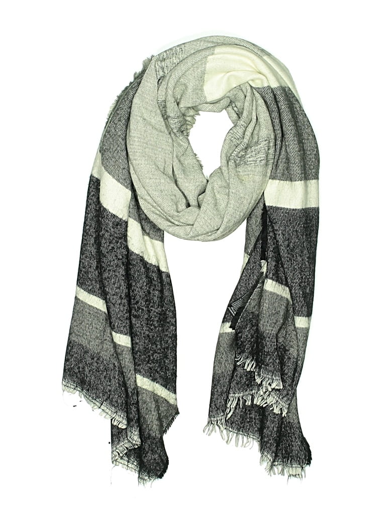 Pre-owned Zara Scarf In Gray