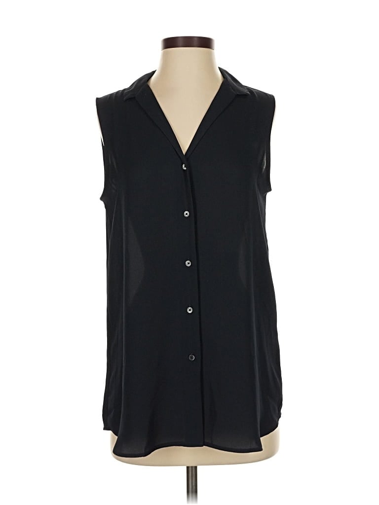 BANANA REPUBLIC Pre-owned Sleeveless Blouse In Black
