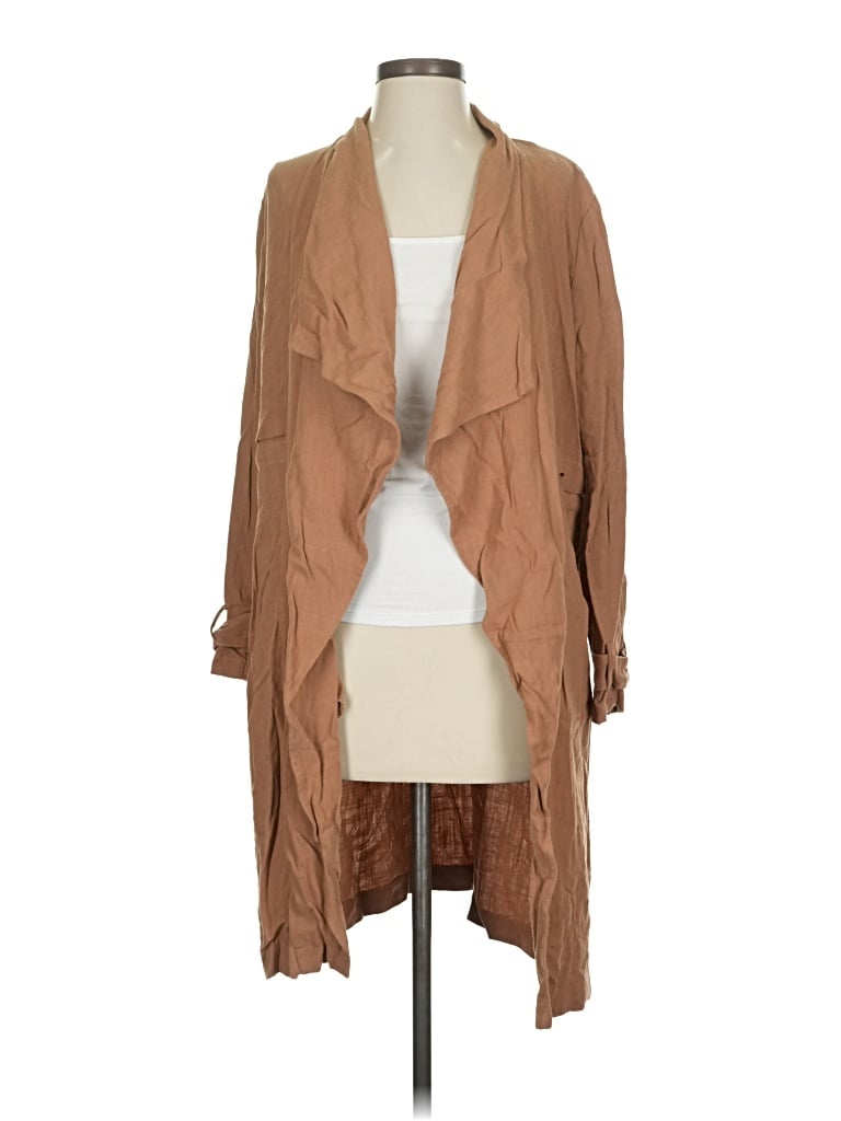 Pre-owned Elodie Cardigan Sweater In Brown