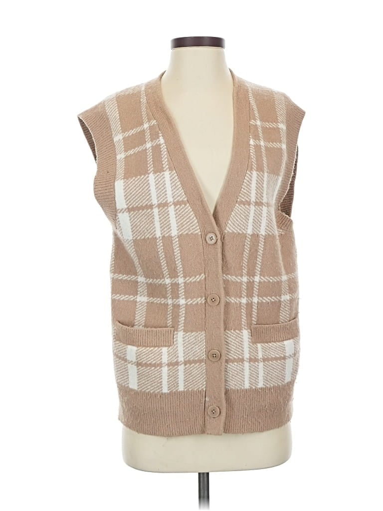 Pre-owned Wilfred Sweater Vest In Brown