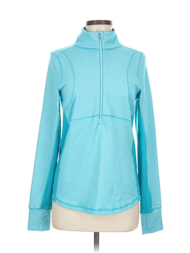 Pre-owned Title Nine Sweatshirt In Blue