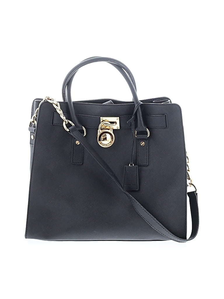 Pre-owned Michael Michael Kors Satchel In Black