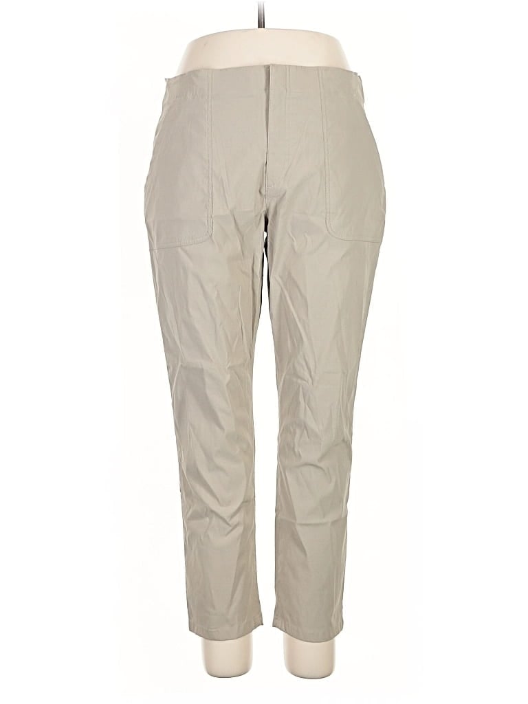 Pre-owned Eddie Bauer Khaki Pant In Brown