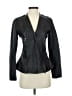 Theory 100% Lambswool Black Wool Coat Size 2 - photo 1