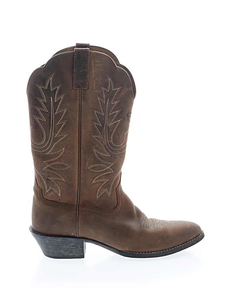 Pre-owned Ariat Boots In Brown