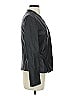 Theory 100% Lambswool Black Wool Coat Size 2 - photo 4