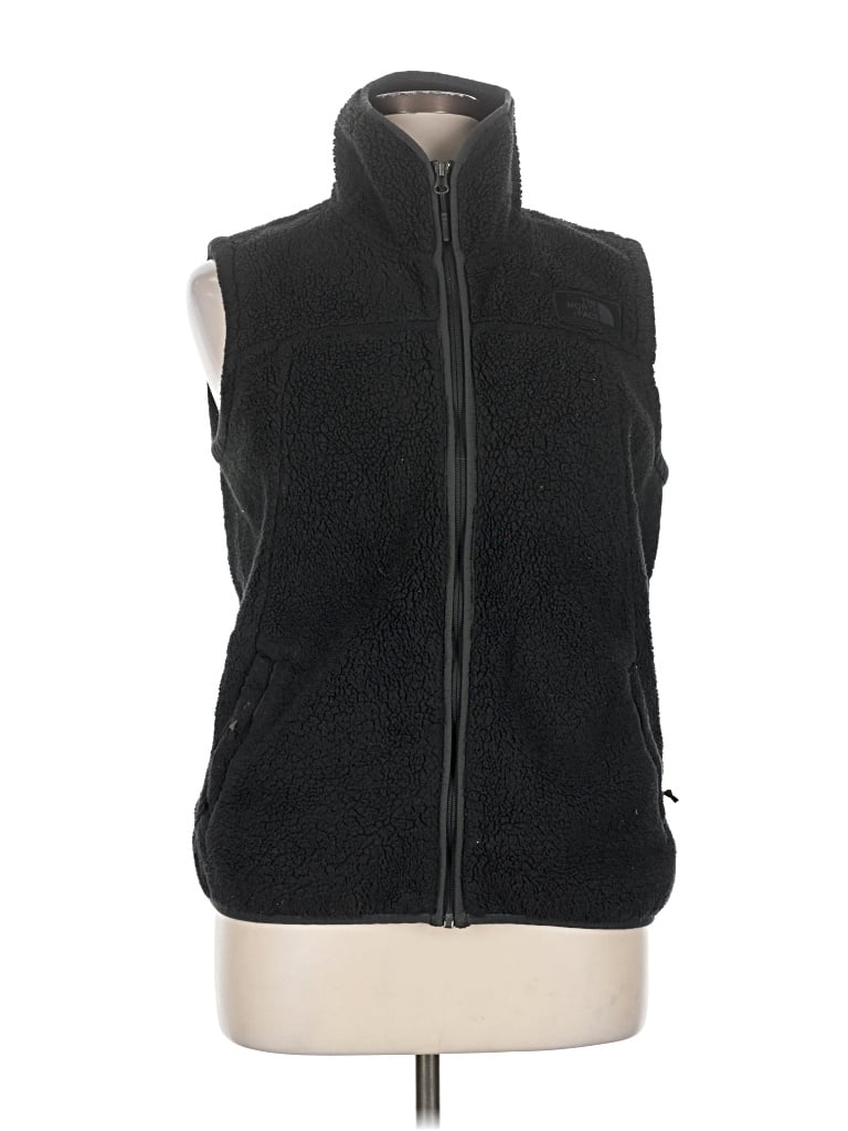 Pre-owned The North Face Vest In Black