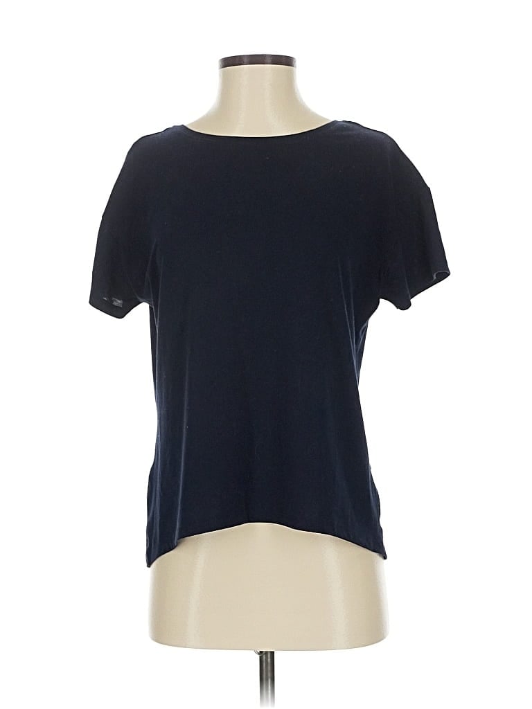 Pre-owned Athleta Short Sleeve T-shirt In Blue