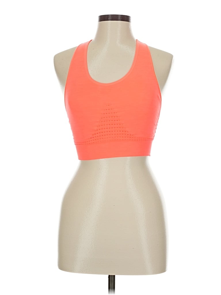 Pre-owned Sweaty Betty Tank Top Orange Halter Neckline Tops