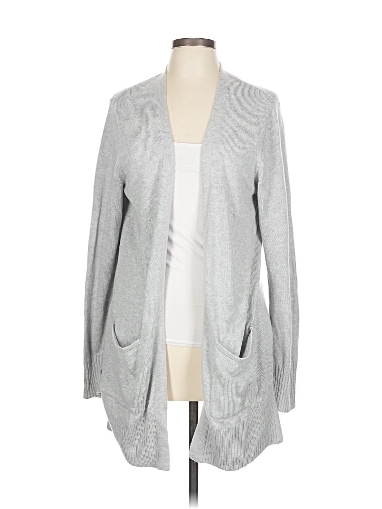 Pre-owned Old Navy Cardigan Sweater In Gray