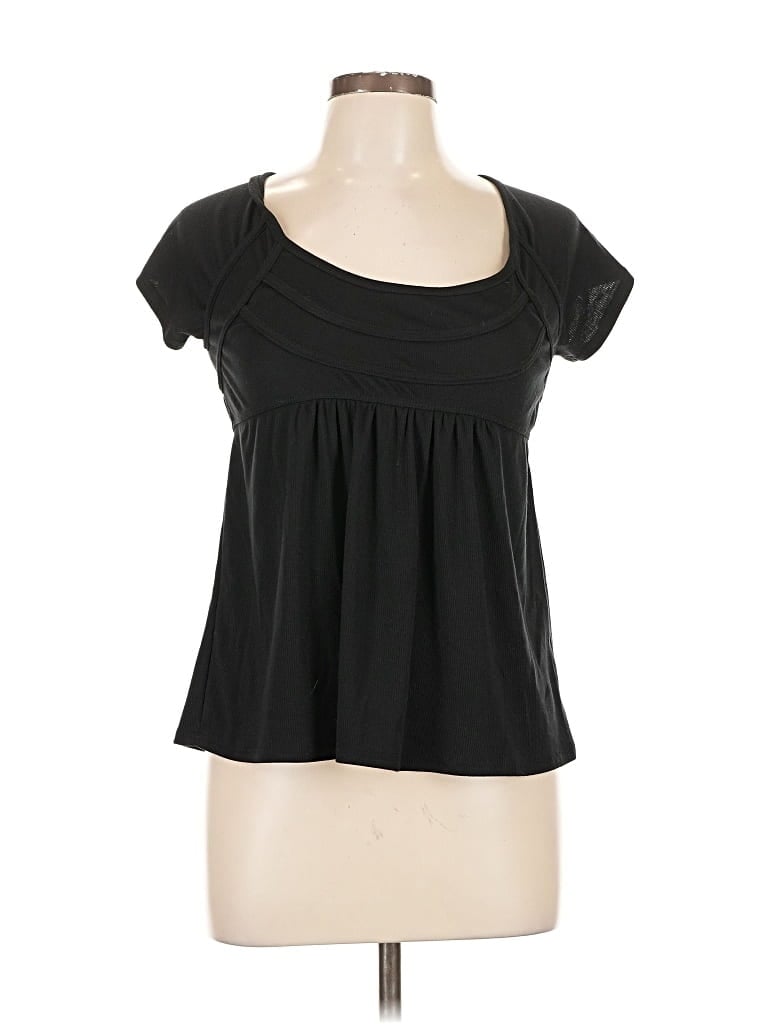 Pre-owned Moa Moa Short Sleeve T-shirt In Black