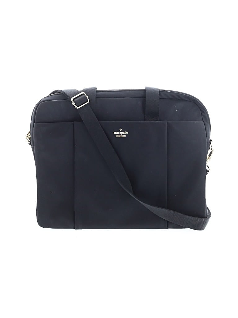 Pre-owned Kate Spade New York Laptop Bag In Black