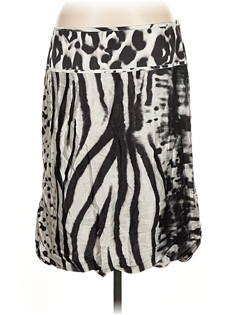 Pre-owned Giorgio Armani Casual Skirt In Silver