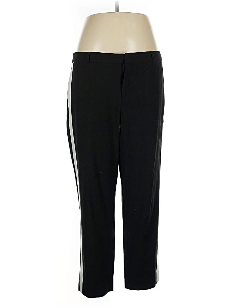 Pre-owned Banana Republic Factory Store Track Pants In Black