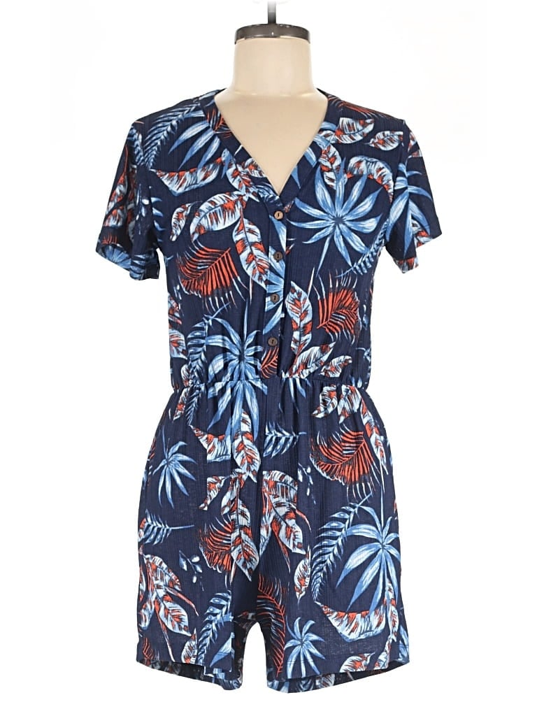 Pre-owned Cotton Candy Romper In Blue