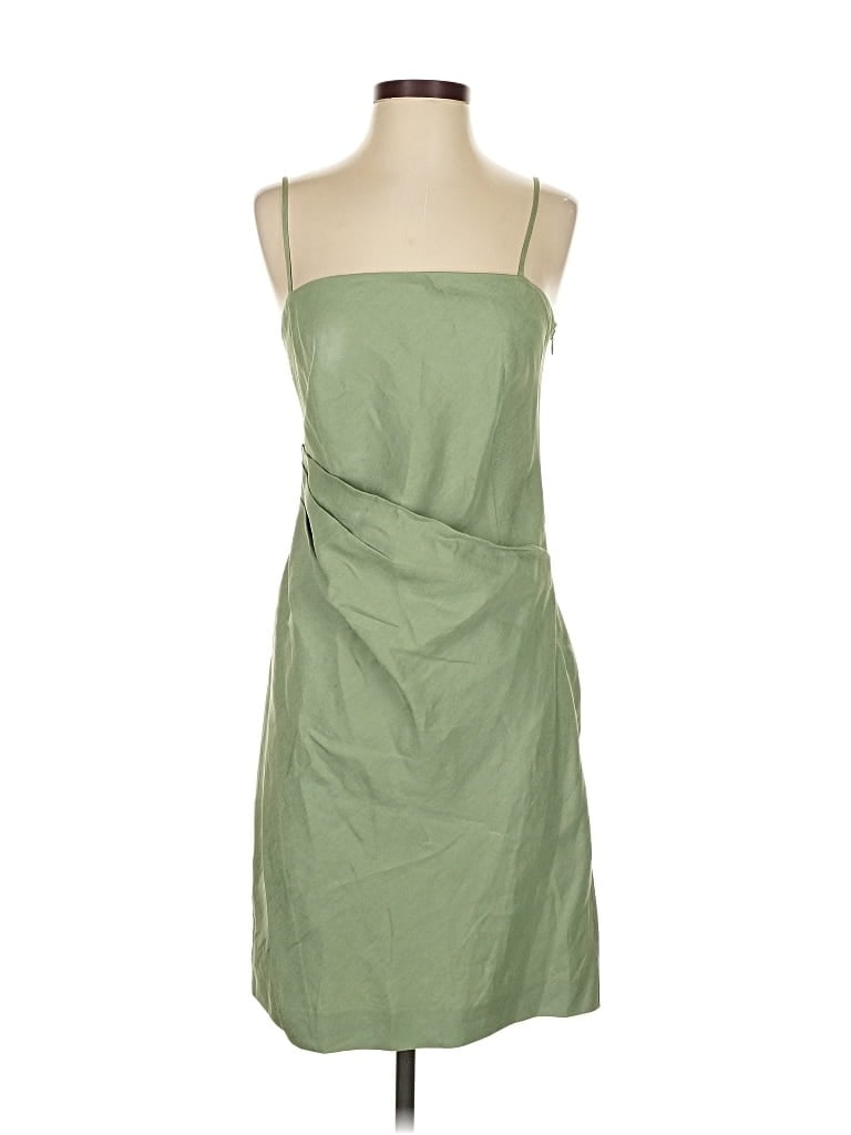 Pre-owned Theory Cocktail Dress In Green