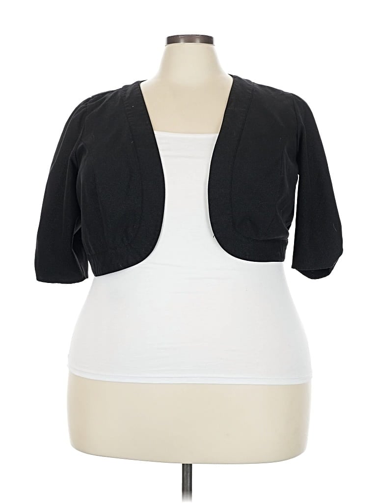 Pre-owned Torrid Cardigan Sweater In Black