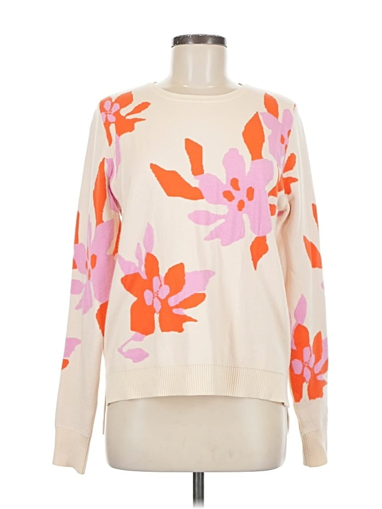 Pre-owned Thml Pullover Sweater In White