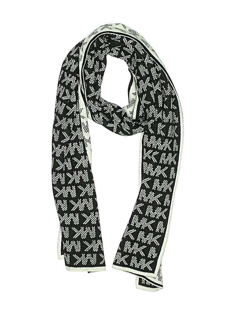 Pre-owned Michael Michael Kors Scarf In Black