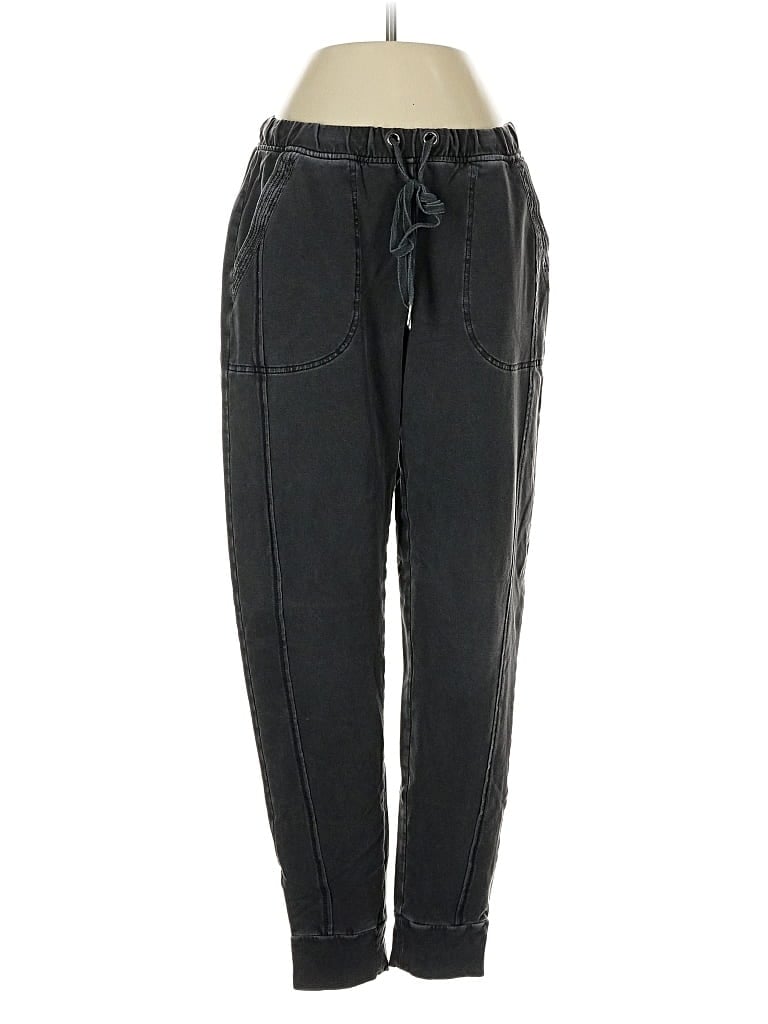 Pre-owned Daily Practice By Anthropologie Track Pants In Black