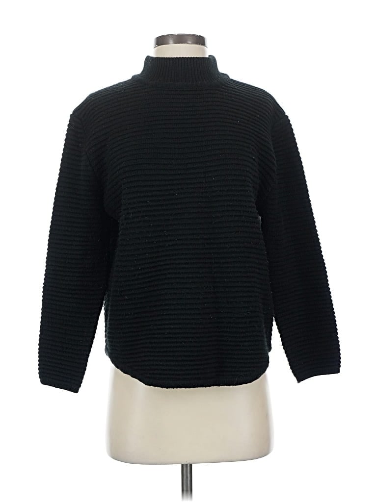 Pre-owned Unif Turtleneck Sweater In Black