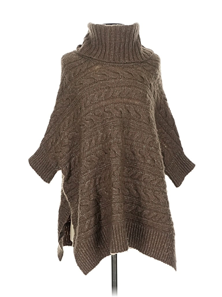 Pre-owned Romeo & Juliet Couture Turtleneck Sweater In Brown
