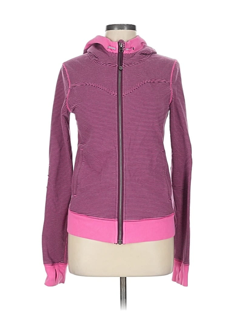 Pre-owned Lululemon Athletica Jacket In Purple