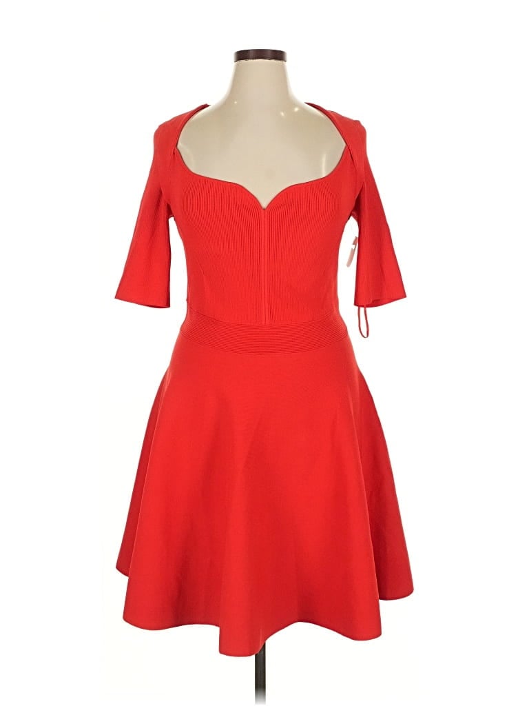 Pre-owned Ted Baker Cocktail Dress In Red