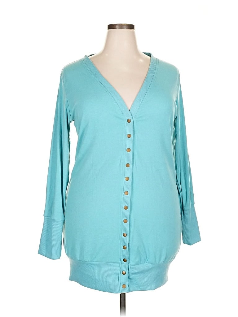 Pre-owned Merokeety Cardigan Sweater In Blue