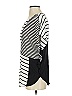 One September 100% Polyester Stripes Black 3/4 Sleeve Blouse Size S - photo 5