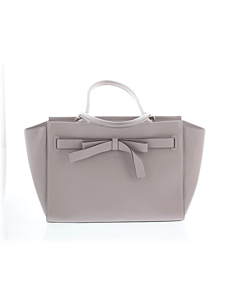 Pre-owned Kate Spade New York Leather Tote Bag In Brown