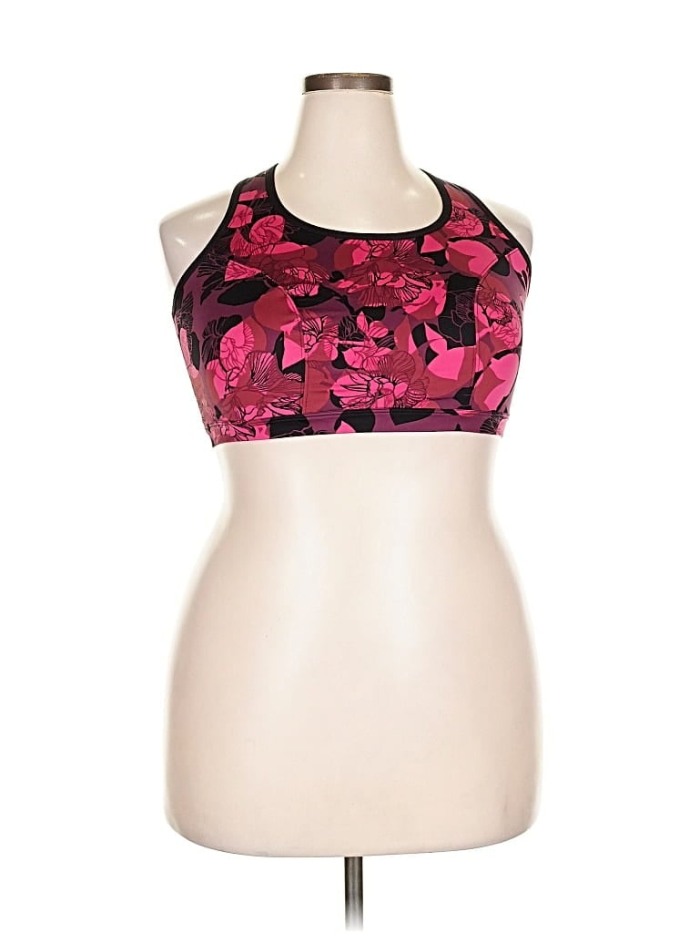 Pre-owned Livi Tank Top Pink Halter Neckline Tops