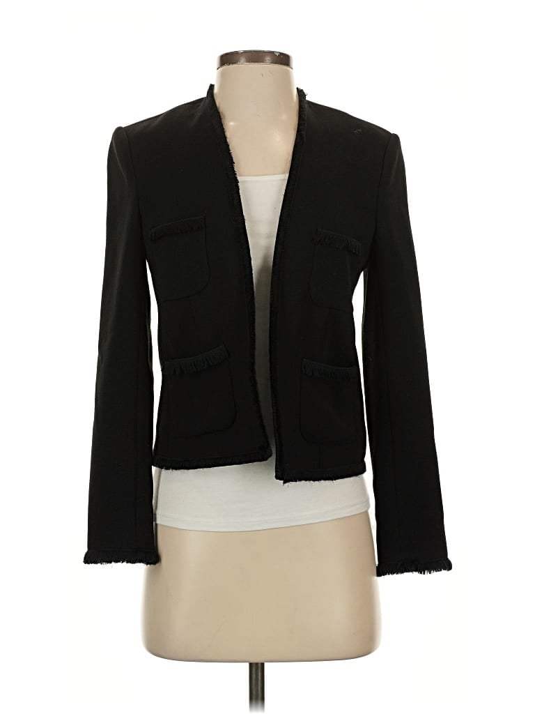 Pre-owned L'agence Blazer Jacket In Black