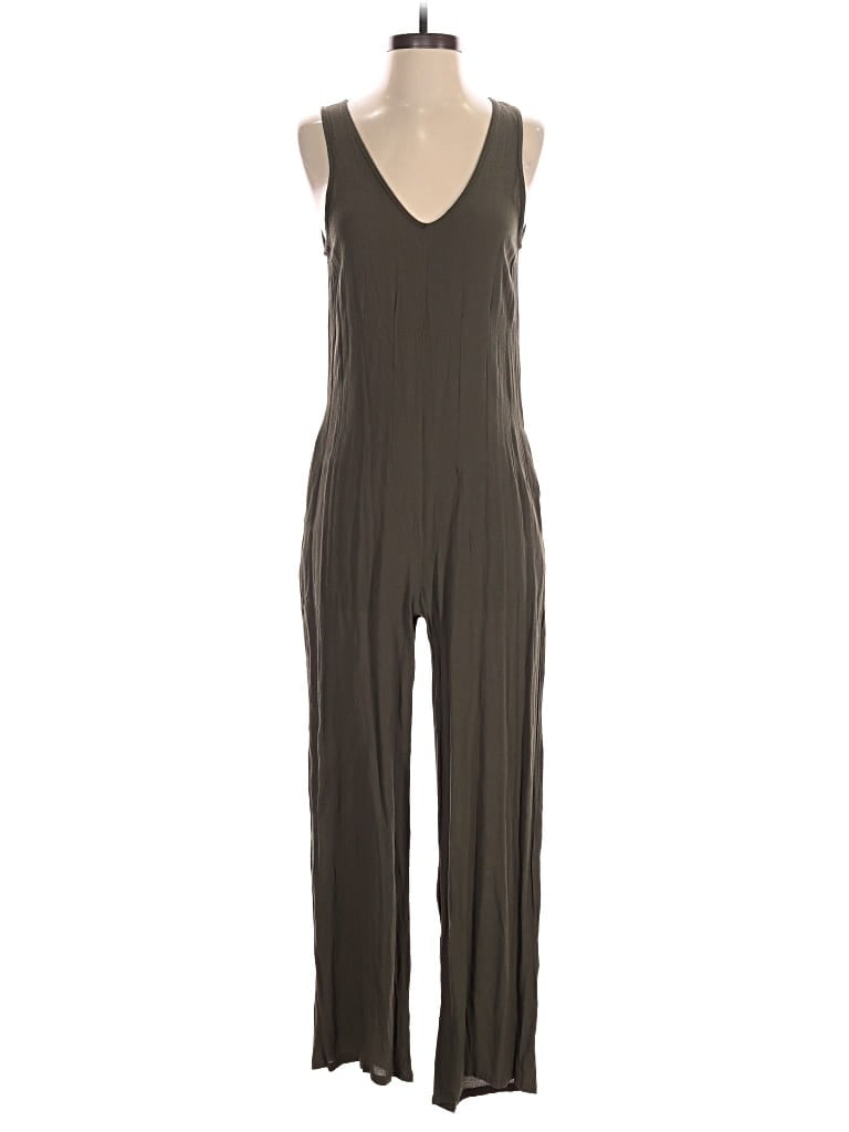 Pre-owned Knot Sisters Jumpsuit In Brown