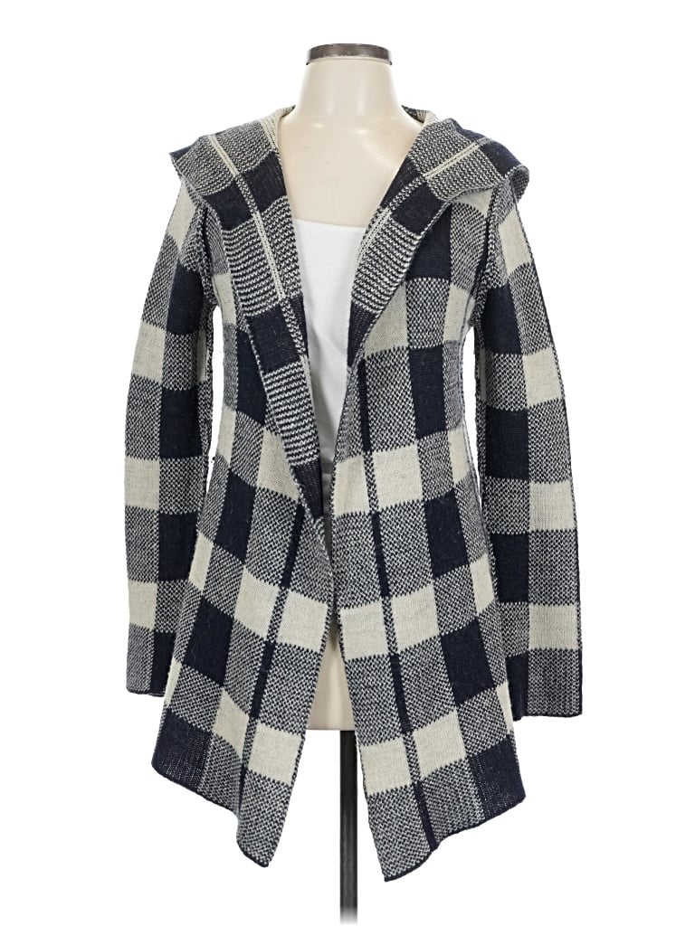 Pre-owned Elan Cardigan Sweater In Gray