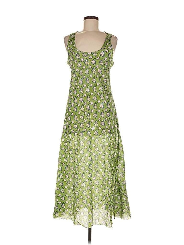 Pre-owned Assorted Brands Casual Dress In Green