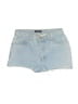 Bill Blass 100% Cotton Blue Denim Shorts Size 8 (petite) - photo 1