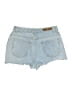 Bill Blass 100% Cotton Blue Denim Shorts Size 8 (petite) - photo 2