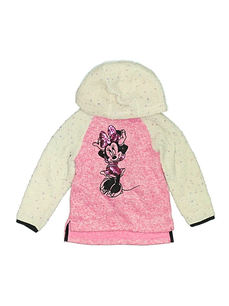 Pre-owned Disney Kids' Pullover Hoodie In Pink