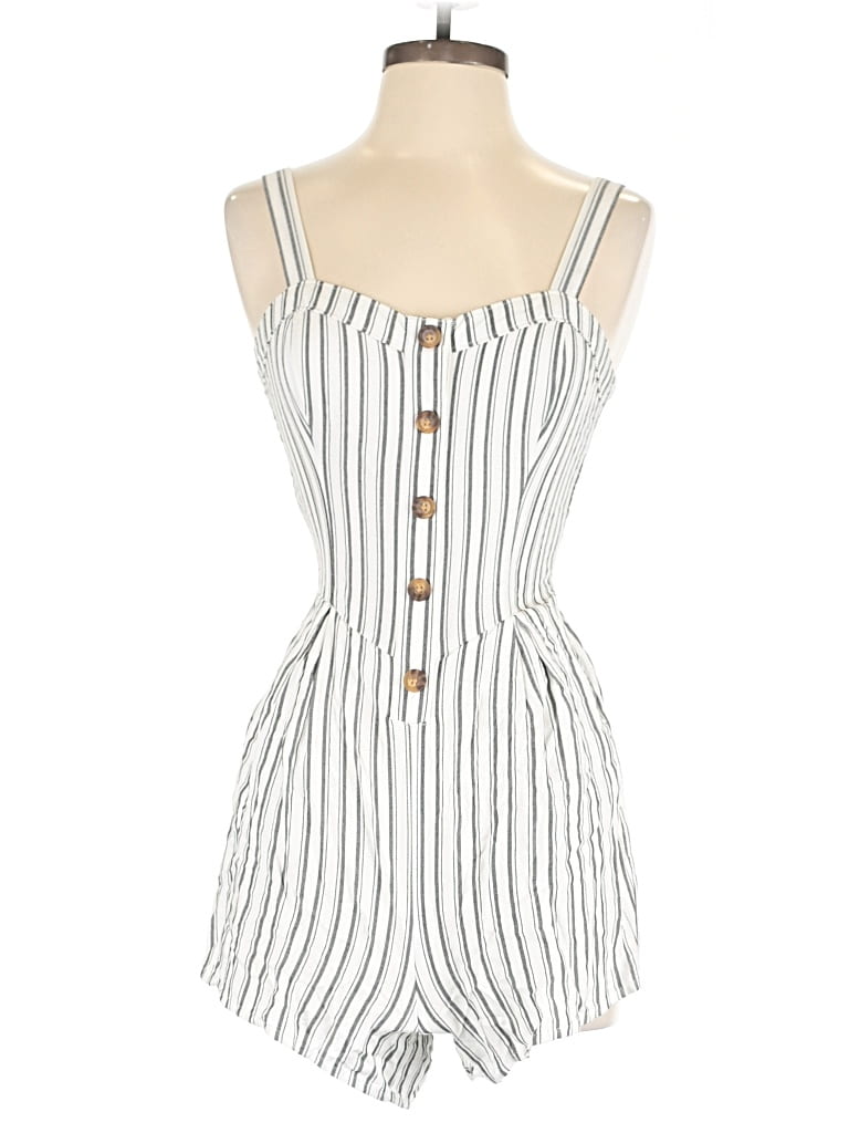 Hollister Romper In White