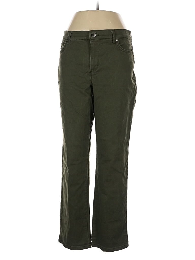 Pre-owned Gloria Vanderbilt Jeans In Green