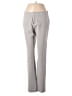Ecru Solid Gray Dress Pants Size 6 - photo 1