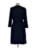 Talbots 100% Polyester Solid Blue Casual Dress Size 10 - photo 2