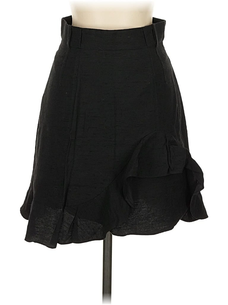 Pre-owned Sandro Formal Skirt In Black