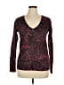 IKKS Burgundy Pink Cardigan Size XL - photo 1