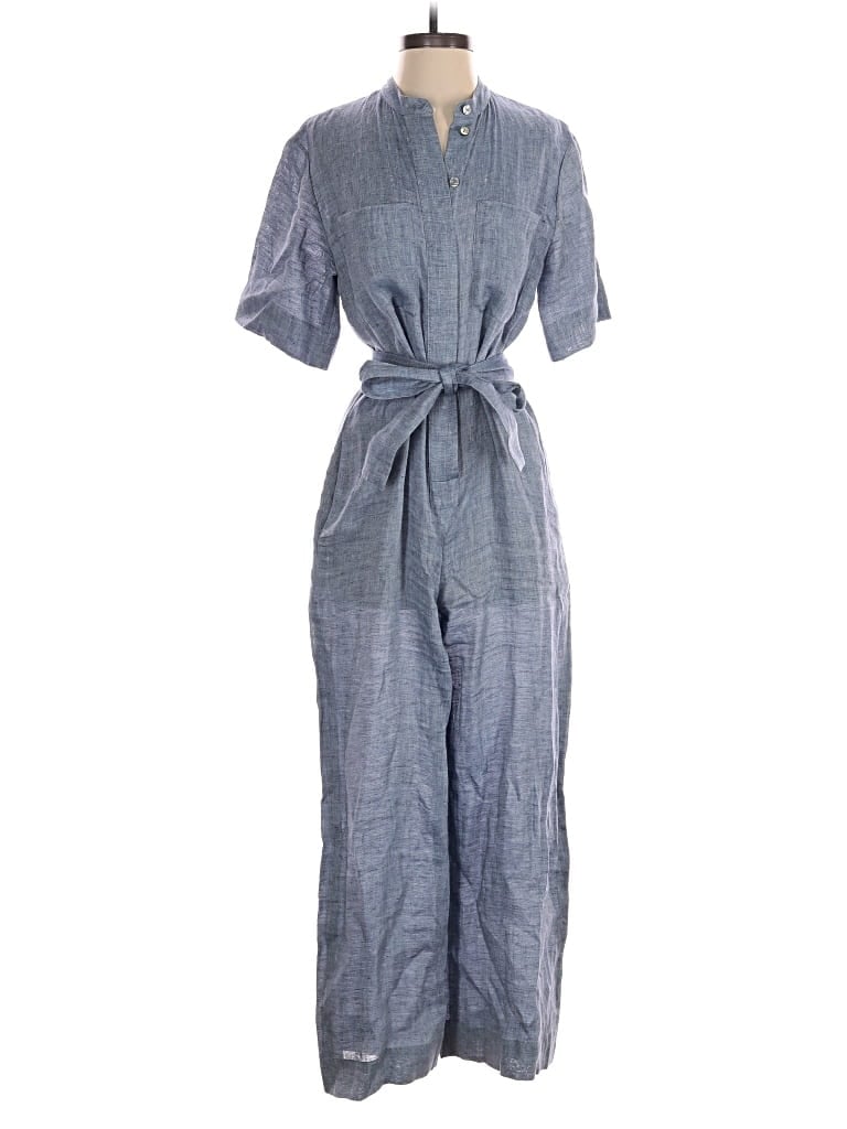Pre-owned Theory Jumpsuit In Blue