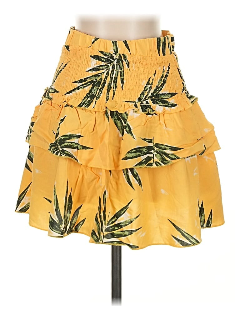 Pre-owned Mi Ami Casual Skirt In Yellow